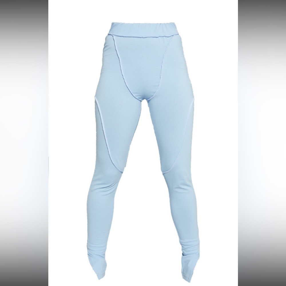 BLUE LEGGING PANTS ~ SIZE 2 ~ NEVER WORN!